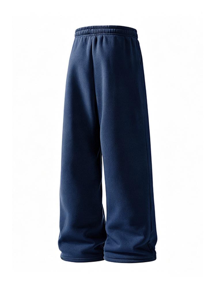 Pack of 4 men’s casual long pants featuring a drawstring elastic waistband and a loose fit for comfort and versatility. Suitable for everyday wear, leisure, sports, and fitness in spring and autumn.