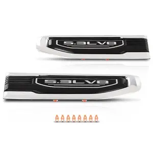 Fit For 2019-2026 GMC Sierra 1500 5.3L V8 Fender Vent Emblem Left & Right