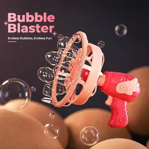 Bubble Machine for Kids: Angel Wings Shaped ABS Bubble Blower, Safe & Portable Toy for Kids, Produces Over 1000 Bubbles Per Minute, Perfect for Parties & Birthdays, Bubble Maker