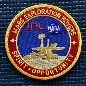 NASA - JPL SPIRIT AND OPPORTUNITY MARS ROVERS - MISSION PATCH - 3.5