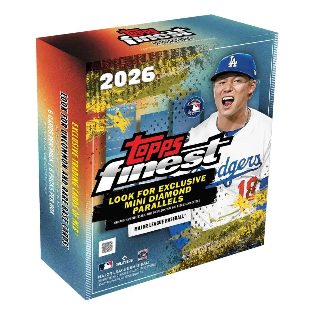2026 Topps Finest Baseball Mega Box