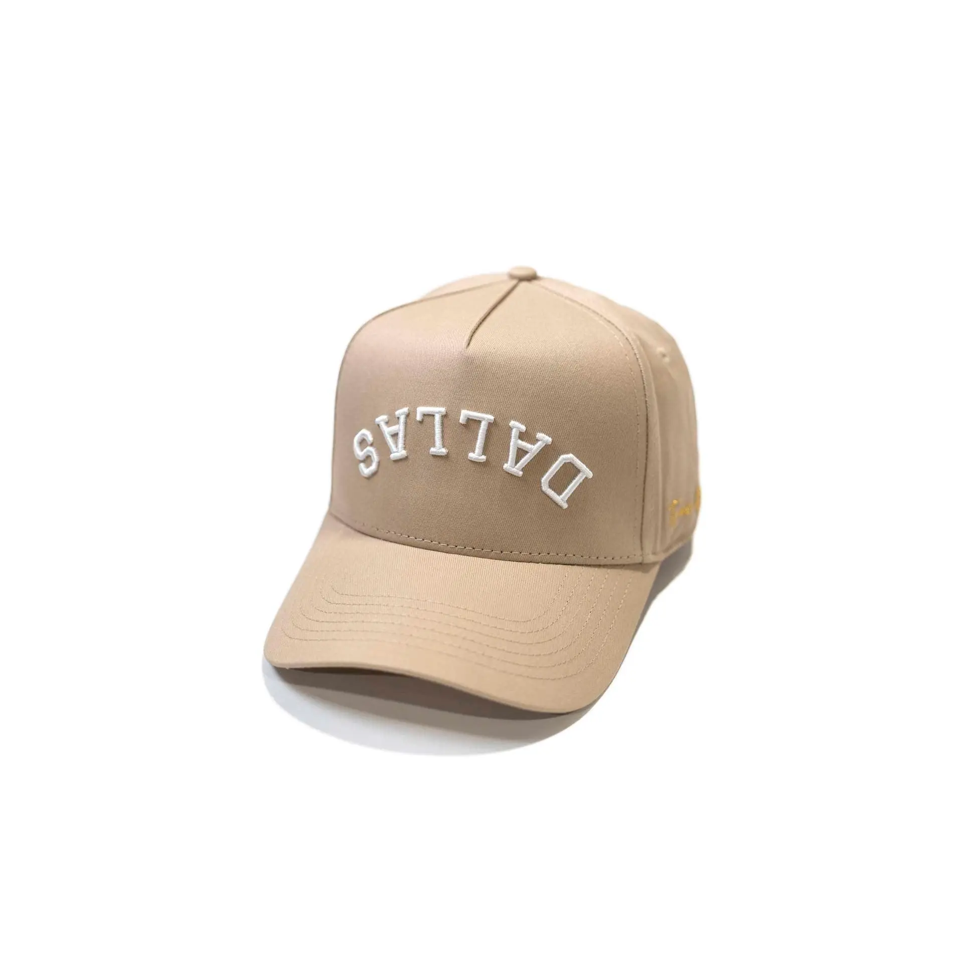Precurved Dallas snapback - SAND Precurved Dallas snapback - SAND
