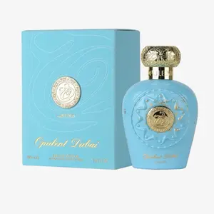 Lattafa Opulent Dubai Eau de Parfum - Citrus Fruity Floral Woody Scent for Unisex 3.4 oz Long Lasting Fragrance Gift Bottle Regular Edition