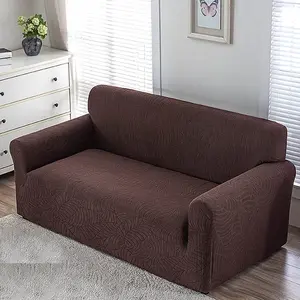 Four-Season Waterproof Large Leaf Pattern Sofa Cover, Full Enclosure Multi-Color Options, Thick Scratch-Resistant, Includes Pillow Case