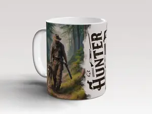 Hunter Mug Wrap Sublimation Template, 11oz & 15oz Designs, Cricut Mug Press