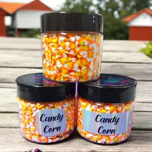 Candy Corn Polymer Clay Slices 2oz - Arts & Crafts Educational Toy