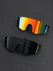 New Unisex Protective Sunglasses, Fashion Oversized Sun Glasses, Ideal for Cycling, Biking, and Outdoor Activities, Sporty Sunglasses, Sports Outdoor Sunglasses