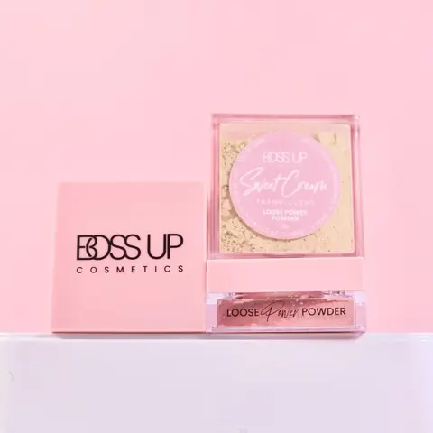 Power Powder : Blurring and Smoothing Setting/ Loose Powders By BossUp Cosmetics