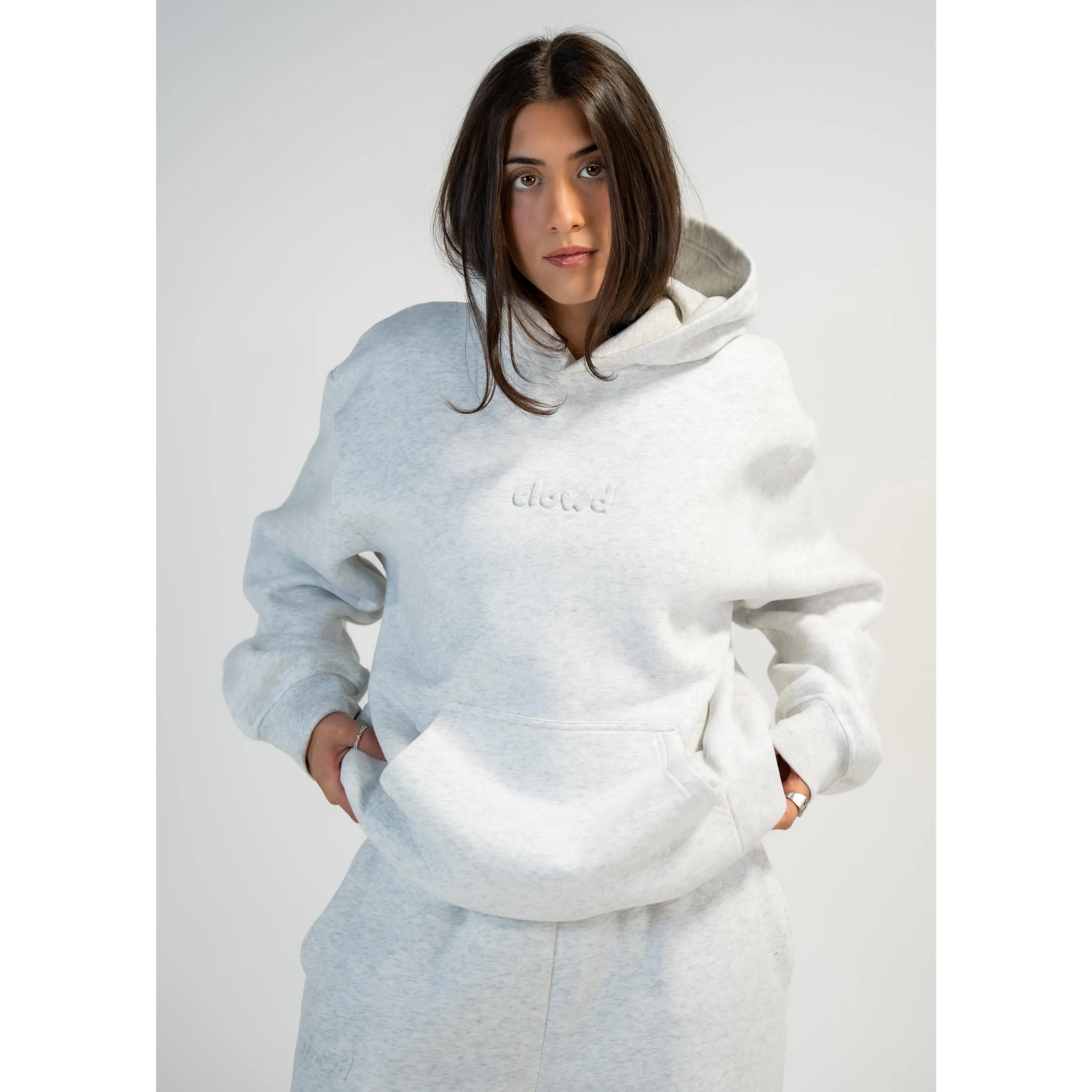 Clowd | PUFF Oversized Hoodie | Premium Heavyweight Cotton Pullover Sweatshirt | Unisex