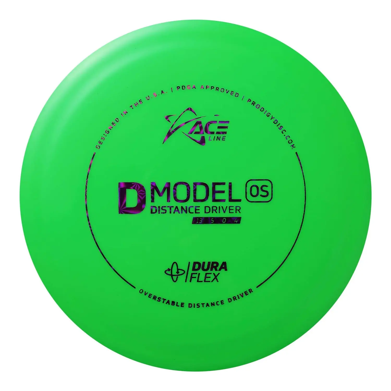 Ace Line Disc Golf D Model OS DuraFlex Glow Distance Driver 170-175g - Choose Exact Disc