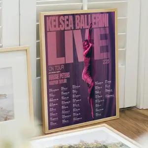 Kelsea Ballerini Live on Tour 2025 poster