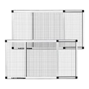 VEVOR Adjustable Window Screen, 15 Hx 21 - 40 W, 2 Packs Expandable Windows Screens with Aluminum Frame and Durable Mesh, Horizontal or Convert to Vertical Adjustable Installation, for Home HouseVEVOR Super Brand Day