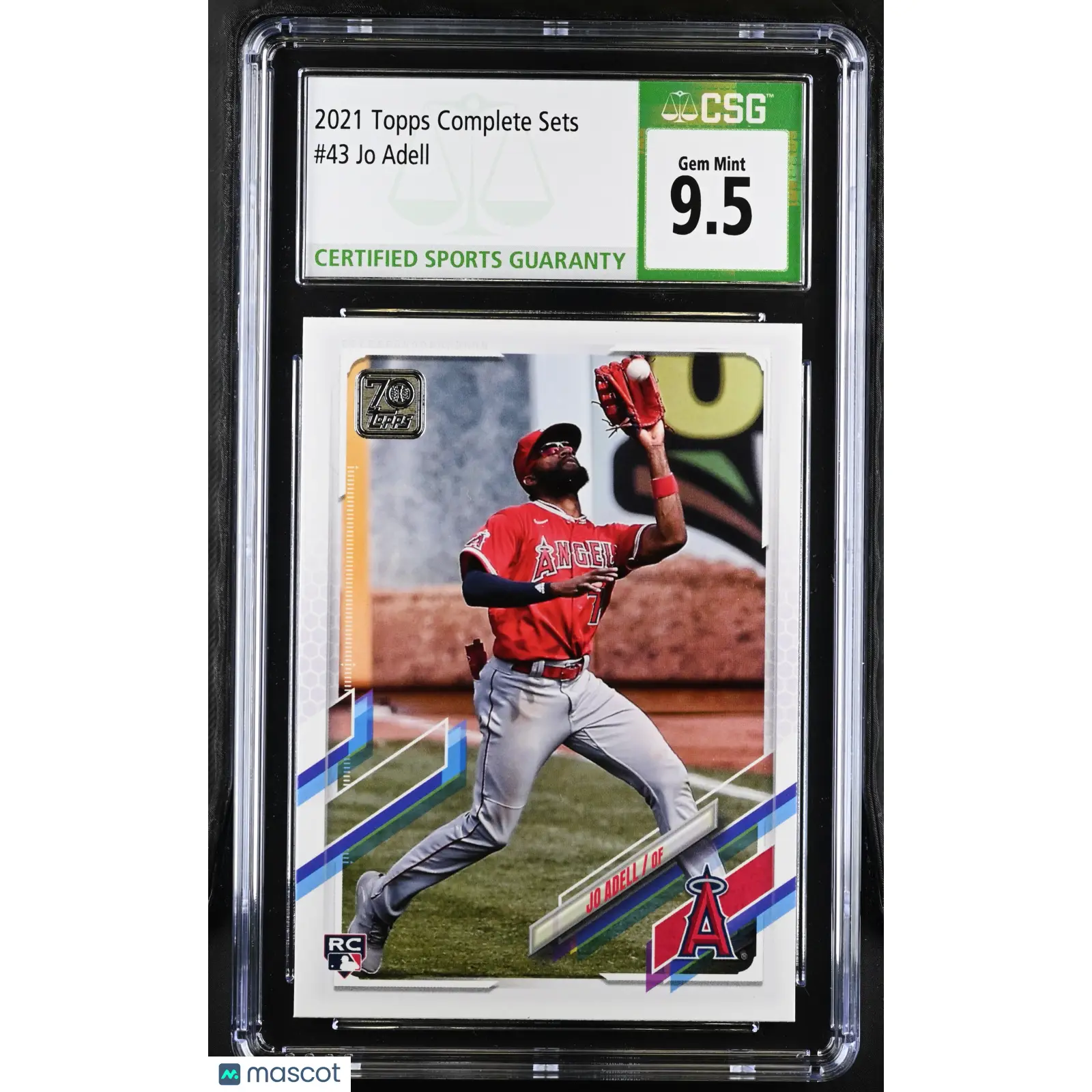 Jo Adell CGC 2021 Complete Sets #43 Baseball 10