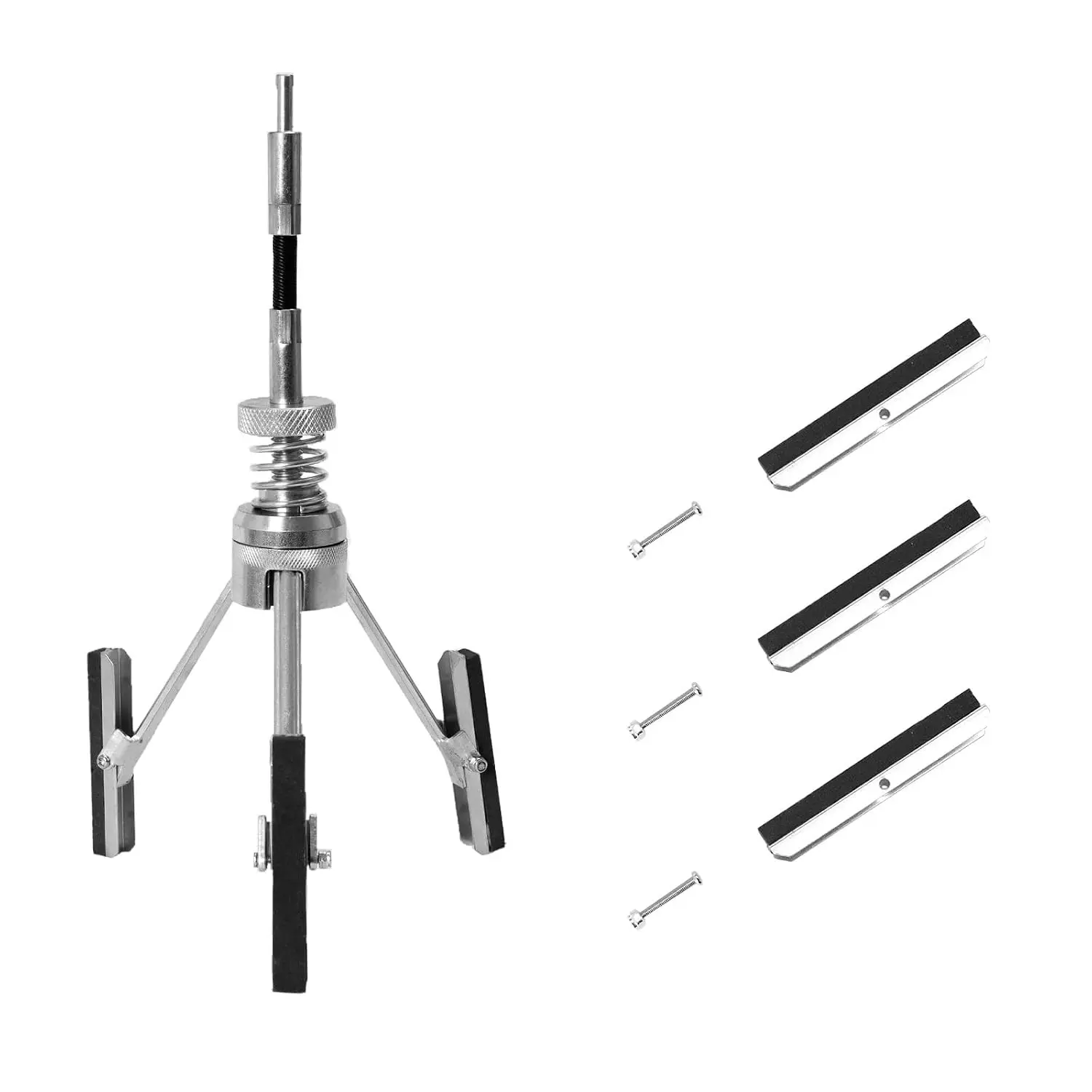 Cylinder Hone Adjustable Deglazer 2" to 7" Diameter Cylinder Hone Tool with 3 Extra 220 Grit 3" Long Stones