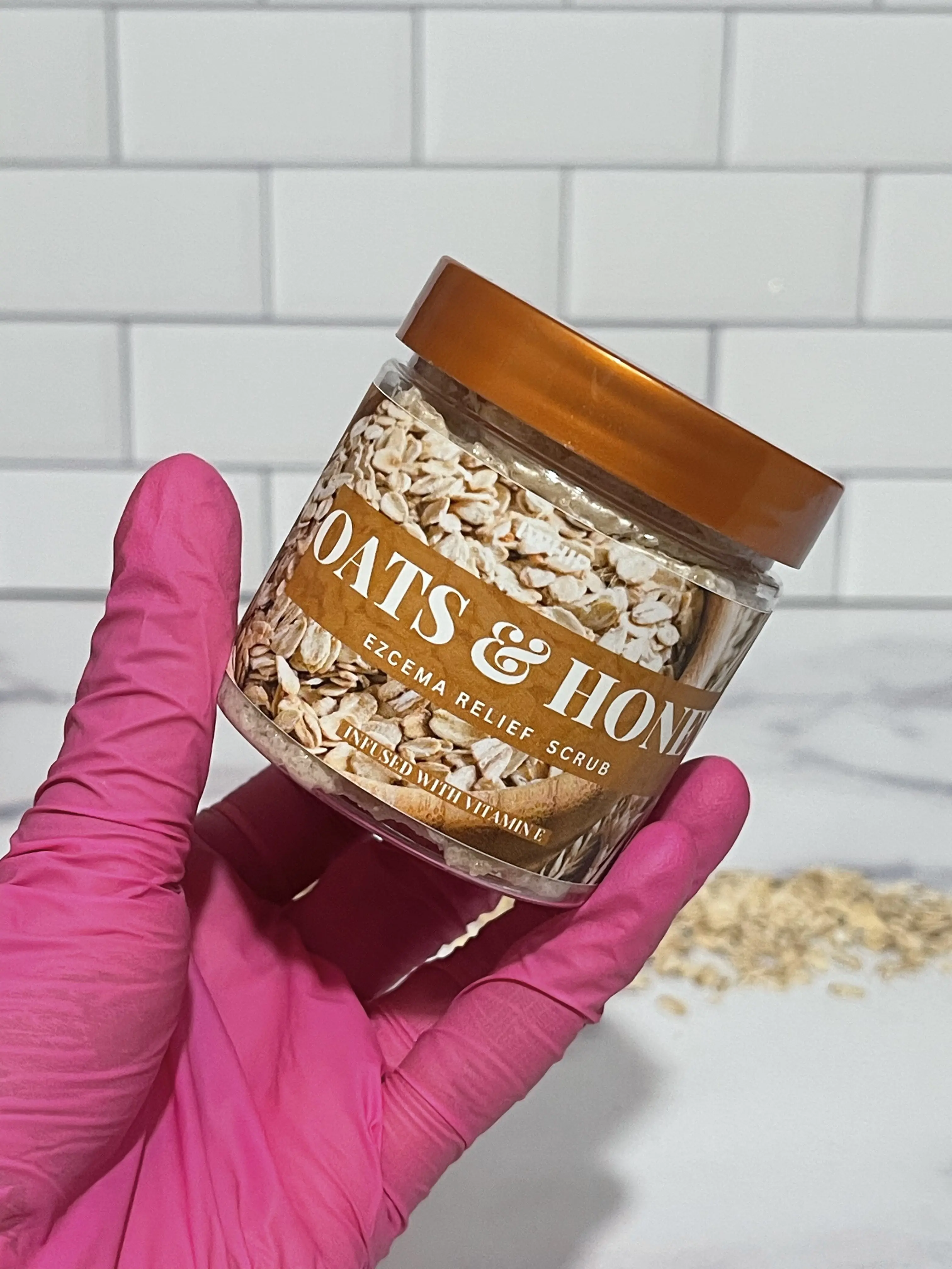 Oats & Honey Hyaluronic Acid  Hydrating Body Care Exfoliant