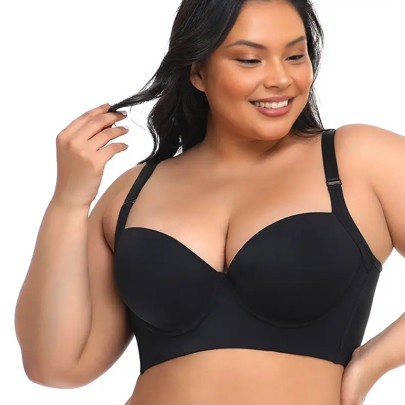 Women's Bra Comfortable Plus Size - Slimming & Anti-Sagging Design for Enhanced Support and Style
