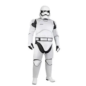 Plus Size Deluxe Star Wars First Order Stormtrooper Costume for Adults