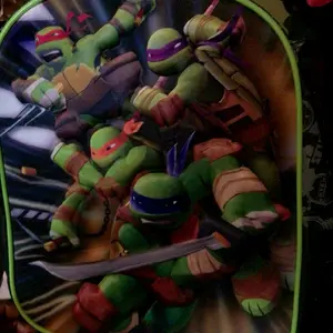 Ninja Turtle Small 6 Inch Backpack with Colorful Turtles Design for Kids