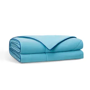 Dream Valley Outlast Space Technology Deep Sleep Cooling Summer Comforter/Blanket - Super Soft, Machine Washable, NASA-Approved Thermo-Technology, Classic Design