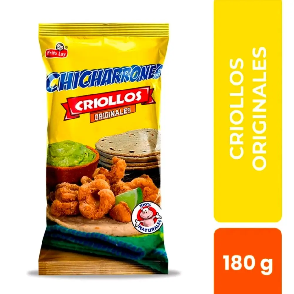 Chicharrones criollos Original Fried 1 Pack 180g