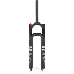 EPXX/FEPER MTB Air Suspension Fork, 27.5" 100mm Travel, Straight Steerer, Top-cap Lockout, Black, with Rebound Adjust