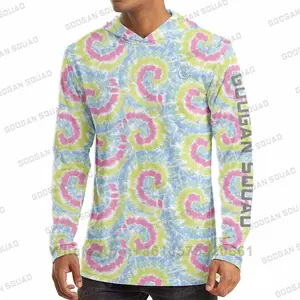 Fishing Shirts Performance Tops Men's Fishing Wear Long Sleeve Hoodies Fishing Clothing Children Breathable UV Protection 2023