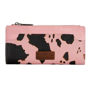 Wrangler Moo Moo Cow Print Bi-Fold Wallet