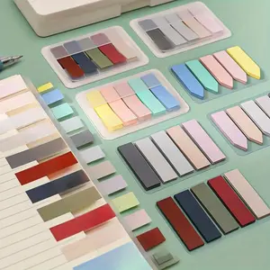 New Color 21 Types of Self Adhesive Memo Pad Sticky Notes Bookmark Point It Marker Memo Sticker Paper Office School Supplies