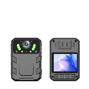 4K Law Enforcement Recorder High Definition Night Vision Portable Wearable Chest Mount Video Camera