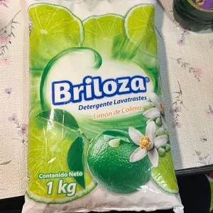 Briloza Dish Soap Limón de Colima 500g Detergentе Lavatrastes Contenido Neto 500 g