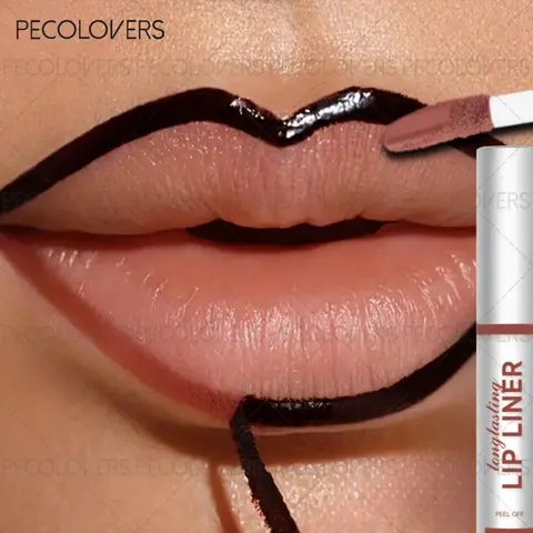 1PC Natural Peel Off Lip Stain Reveal Long Lasting Waterproof Pink Lip Tint Transfer Proof Non-stick Cup Lip Stain Women's Cosmetics, Lipstick Pen, Shiny Lip Gloss, Lip Shiner, Lip Products Makeup