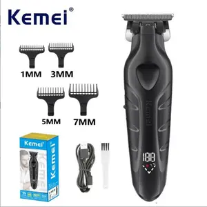 Kemei 2269 Professional Rechargeable Hair Clipper, Men's Beard Trimmer, Lithium-Ion Battery, Built-In, New Condition, 5v 5w Power Consumption