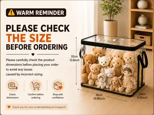 4PCS Large Clear Thick Plastic Storage Box withHinged Lid, Heavy-Duty Durable High Capacity Organizer,Perfect for Home, Camping, Travel, Attic and Moving