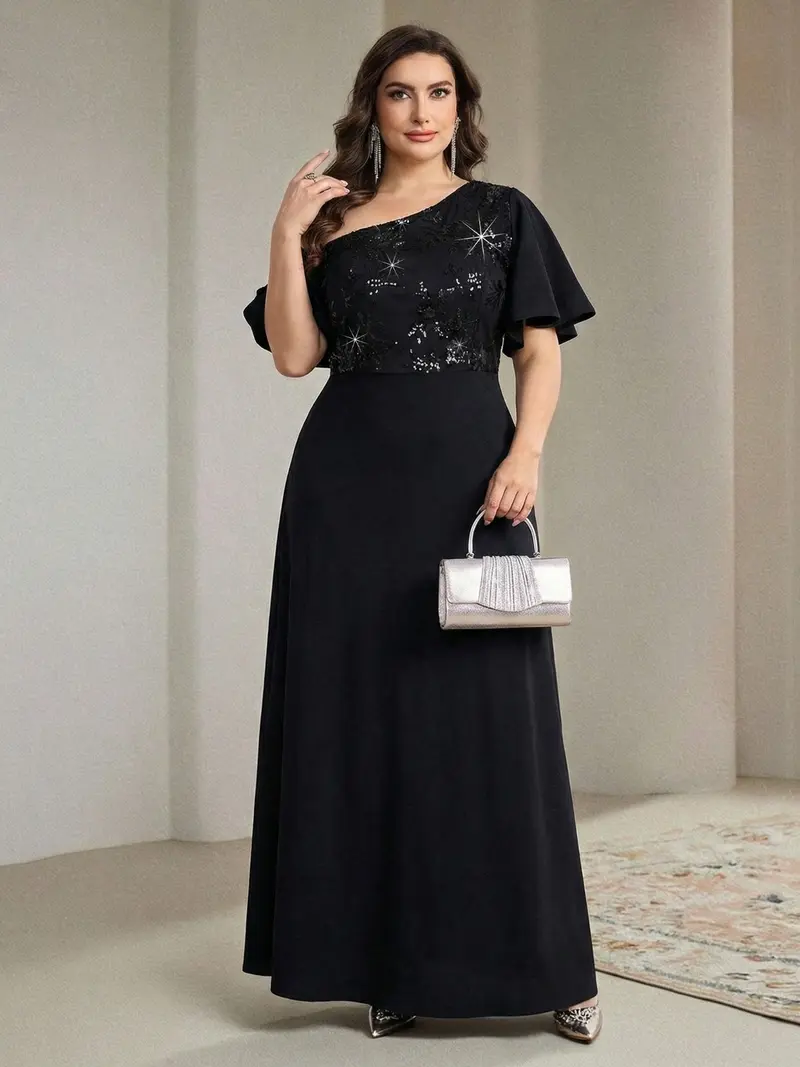 black linen maxi shirt dress Kerra Smocked Linen Maxi Dress main image 0