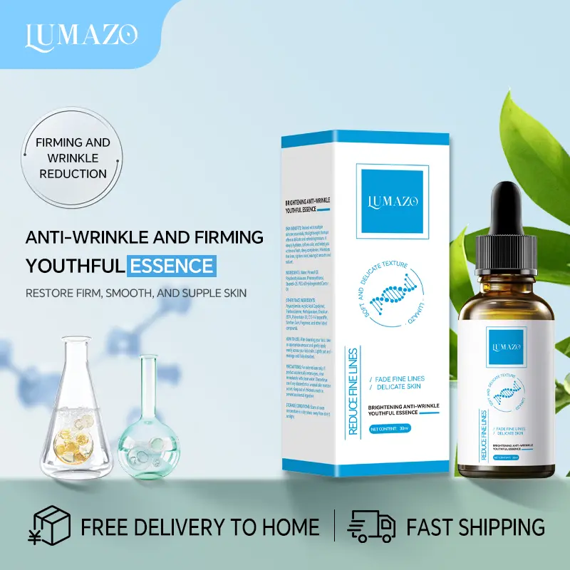 LUMAZO - Timeless Youth Serum, tightens the skin, moisturizes and hydrates, essence water, brightens the skin tone, skin care product