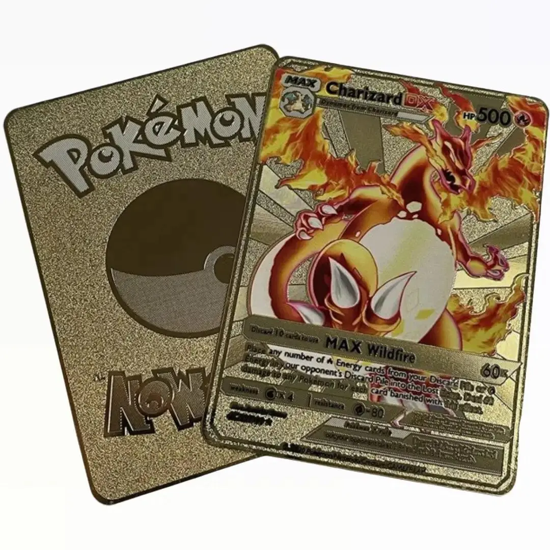 Pokmon Charizard DX Gold Max Wildfire 500 HP Collectible Trading Card Game Card - TikTok Shop Pokmon Charizard DX Gold Max Wildfire 500 HP Collectible Trading Card Game Card - TikTok Shop