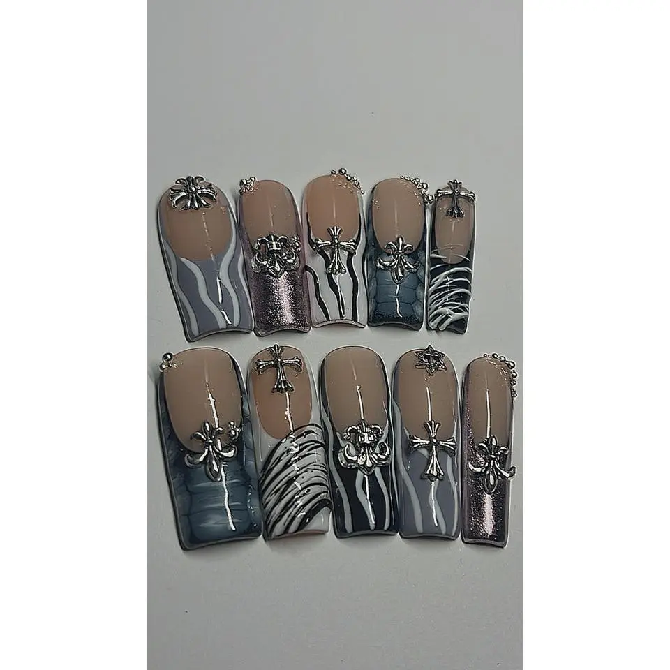 RICH | SQUARE | LONG | PRESS ON NAILS