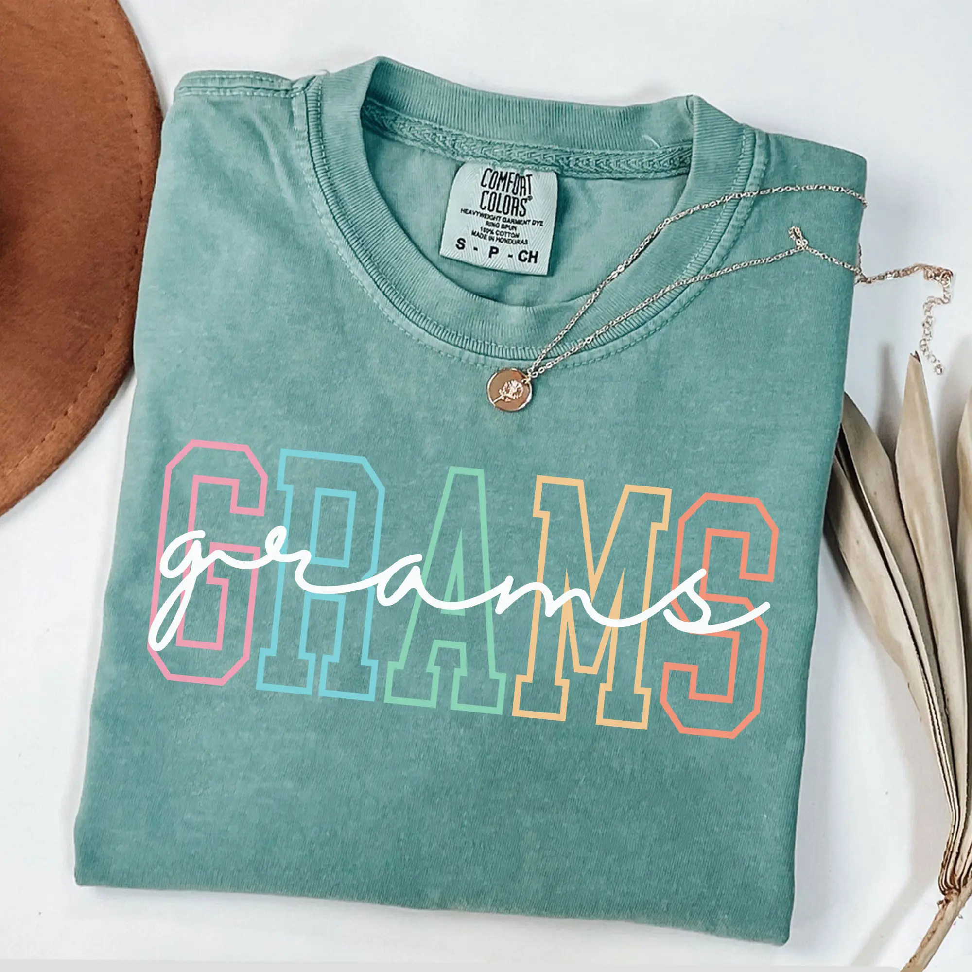 Comfort Colors Grams Shirt, Cute Grams Shirt, Gift for Grams, Grandma Gift, Grandmother Shirt, Grandma Mimi Gigi