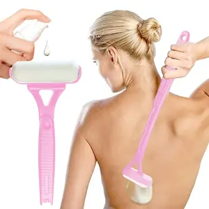 Back & Body Lotion Applicator, Long Handle Folding Roller, Liquid Stick Dispenser for Creams Oils Sunscreen, Easy Use Design, Body Care Tool
