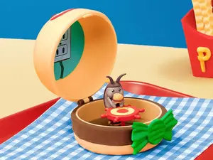 【2】POP MART SPB Krabby Patty seller Series Figures Blind Box