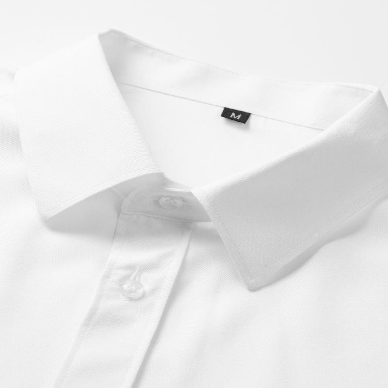 Gentle Men's Stretch Dress Shirts Short Sleeve Slim Fit Business Casual Button Down Shirts Muscle Fit Men's Dress Shirts Shortsleeve Menswear gifts for dad Polo Quick-Dry Striped Set