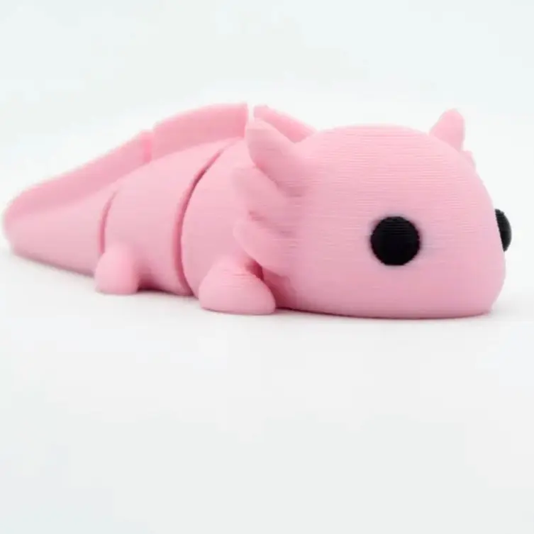 Cute flexi axolotl