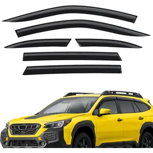 Extra Durable Window Deflectors Tape-On Window Visors Rain Guards Fit for Subaru Outback 2020-2025, Sun Visors, Wind Vent for Shades, Exterior Car Accessories - 6 pcs.AG0998