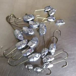 Shiner swim bait heads sold in a 3 pack