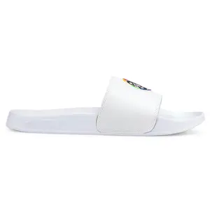 PUMA Mens Pride Leadcat 2.0 Slide Casual Sandals Casual - White