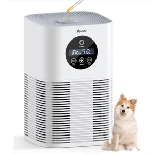VEWIOR H13 True HEPA Air Purifier for Home Large Room up to 600 Ft² with 3 Fan Speeds, 6 Timer Settings, Aromatherapy Diffuser, LED Touch Panel, Quiet Operation, Pet Hair & Dander Removal