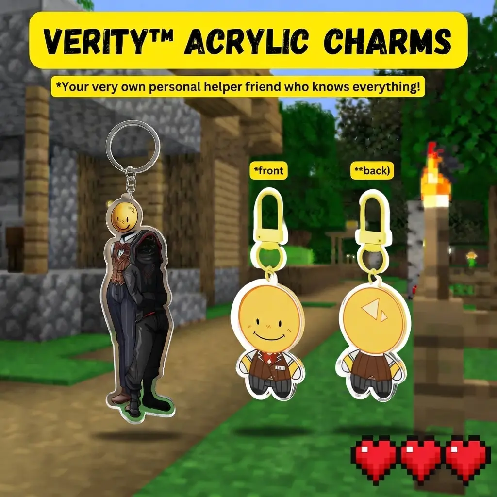 Verity & ThatMob Acrylic Keychain
