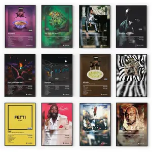 Kane Rabbit Poster Collection - Pi�ata & Alfredo Era - Modern Hip Hop Wall Art - Gift for Fans