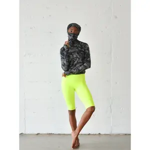 Women's Long Shorts (lined) - Neon Yellow *FINAL SALE*