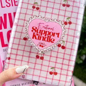 Coquette Kindle Grip Emotional Support kindle/Kobo Grip Magnetic Kindle Holder Kindle Accessories Bookish Merch Gift for Book Lover